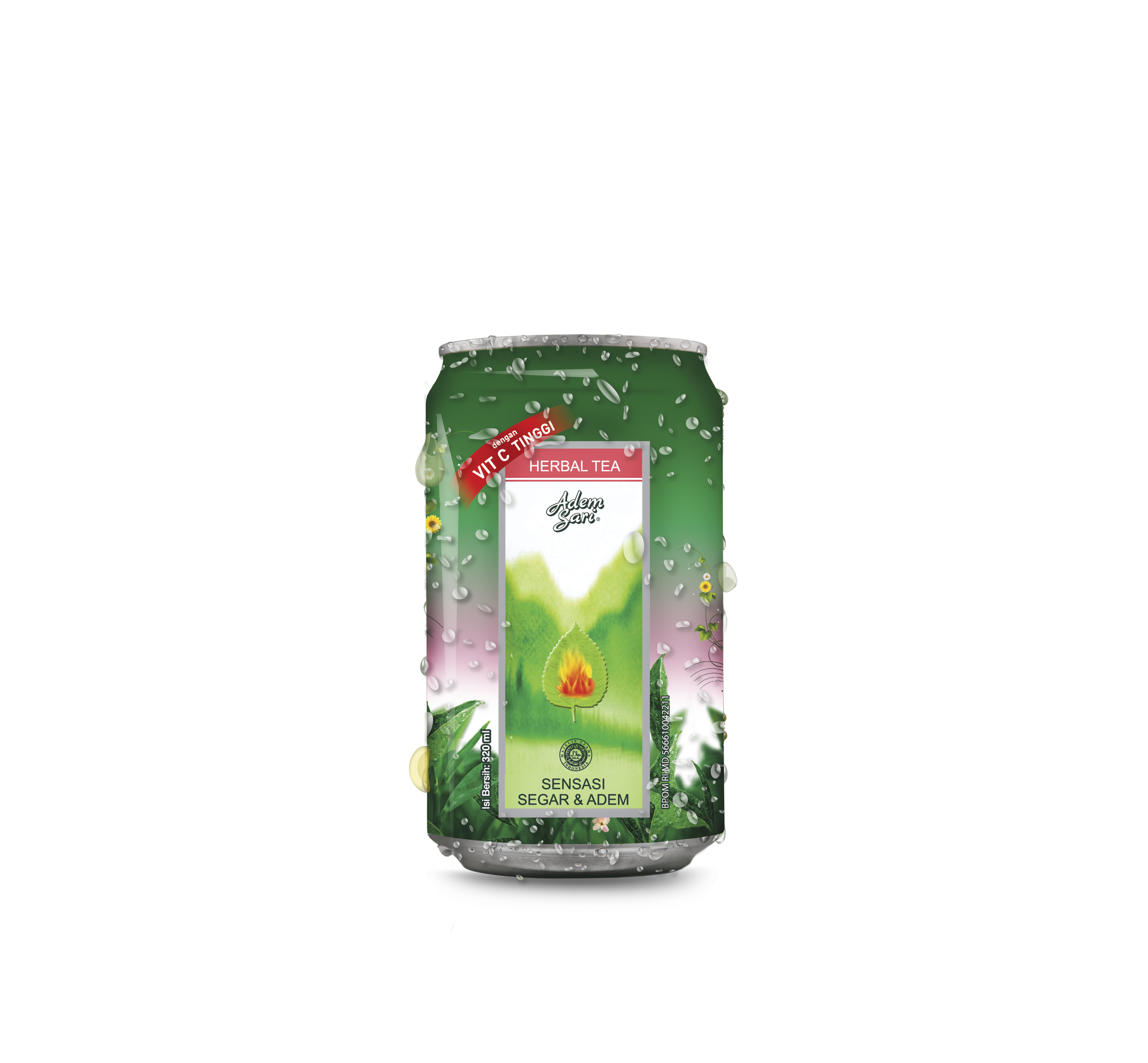 Adem Sari Ching Ku Herbal Tea Can