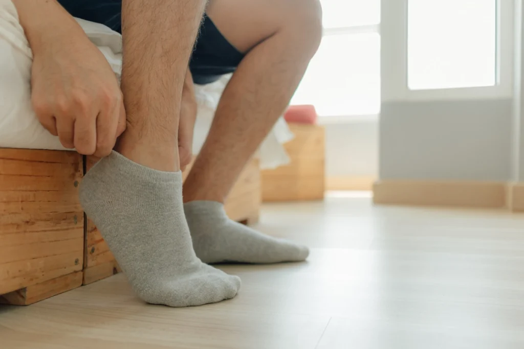 cara agar kaos kaki tidak bau