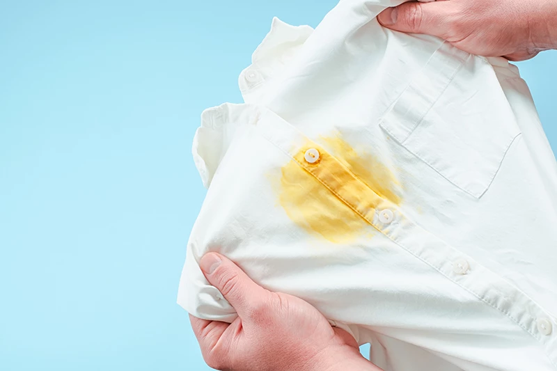 cara menghilangkan noda kuning di baju putih
