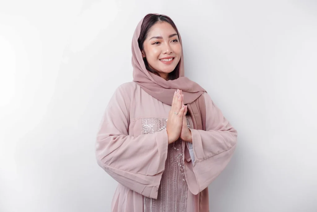gaya hijab pashmina