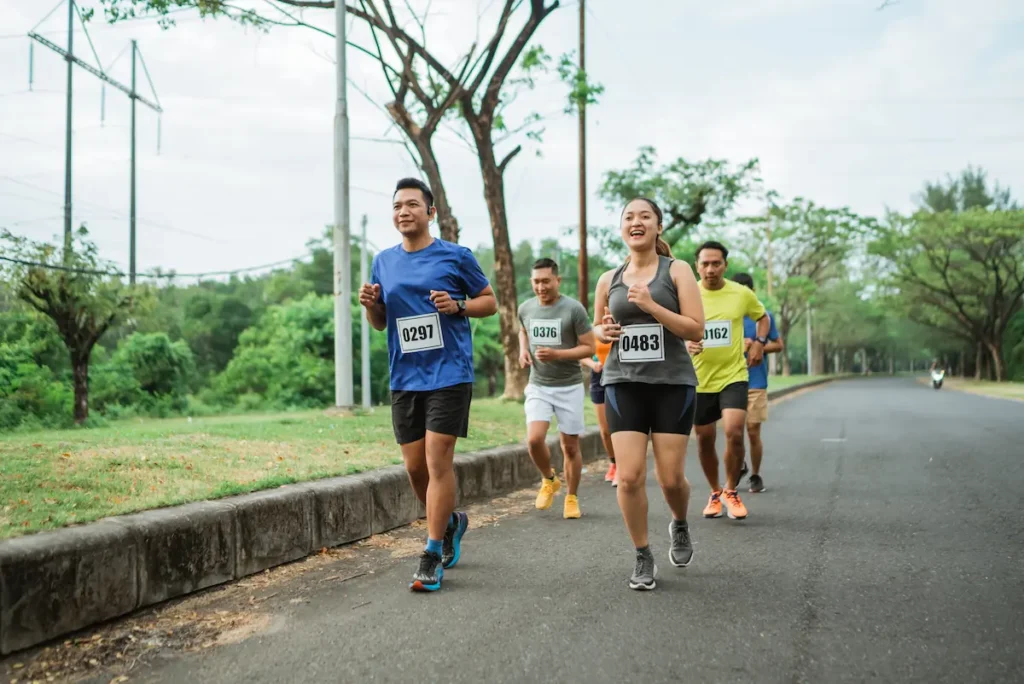 maraton berapa km