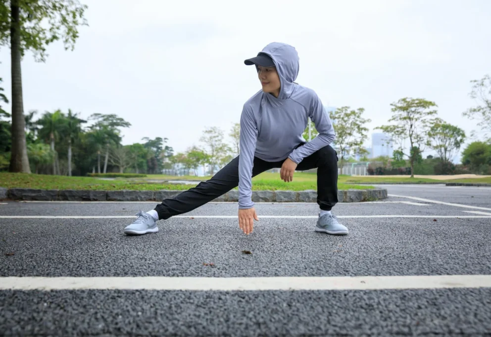 pemanasan sebelum lari